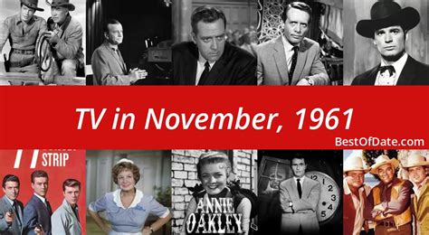 1961 tv series|popular tv shows in 1961.